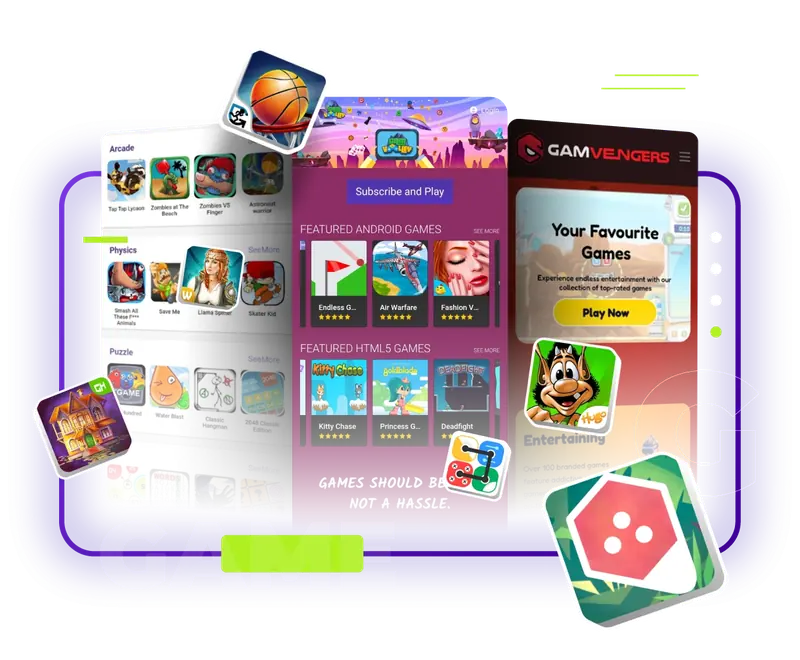 Premium HTML5 & Android Games